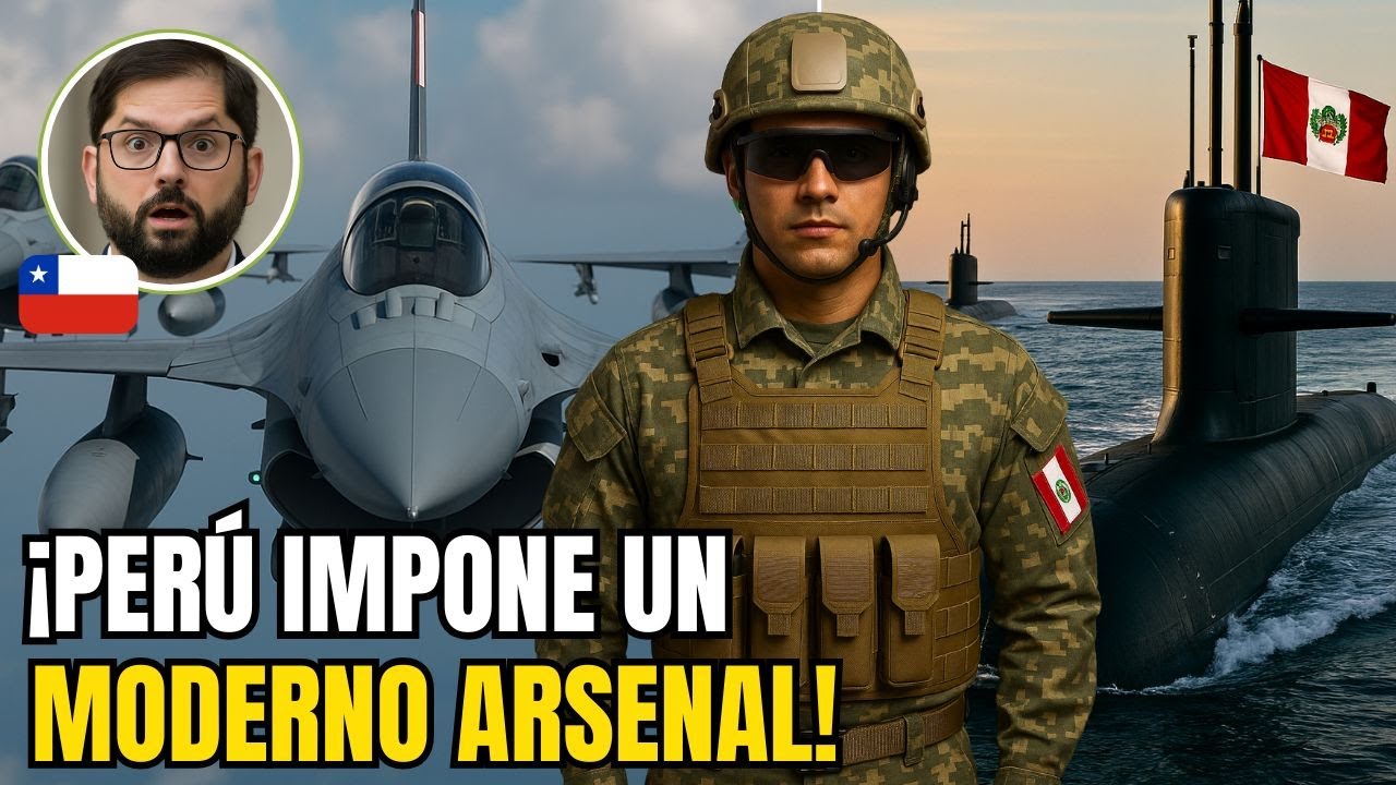 ¡POTENCIA MILITAR! PERÚ y LA MAYOR MODERNIZACIÓN MILITAR EN DÉCADAS CON NUEVOS CAZAS y SUBMARINOS.