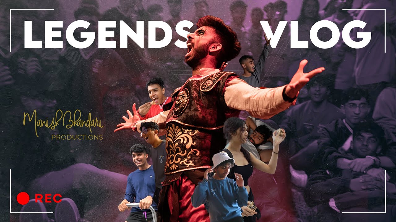 Talaash 4.0 at Legends 2023 | Vlog #3