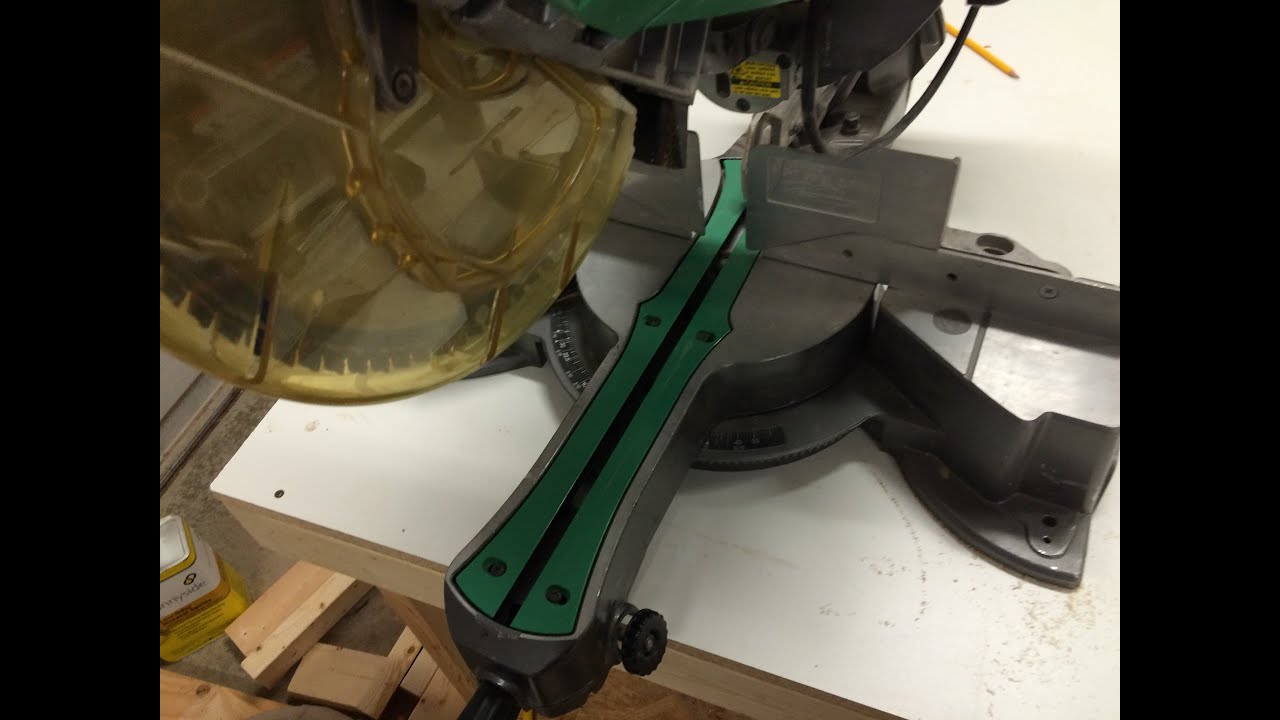 Hitachi C12rsh Miter Saw alignment