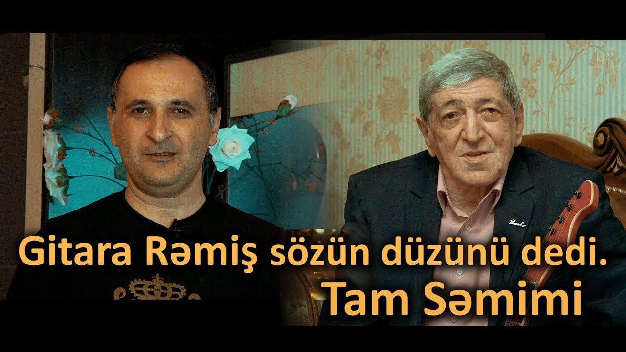 Gitara Remis hec bir TV kanalda demediklerini bize danisdi. Cox Maraqlidi...