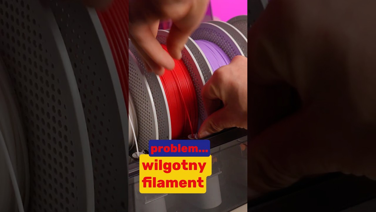 Jak przestałem wymieniać woreczki pochłaniające wilgoć w drukarce 3D Bambulab P1S?