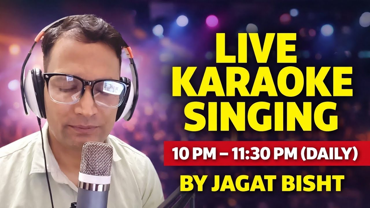 Rafi Sahab Special Night 🎤 Live Singing Performance | Jagat Bisht #livesinging #rafi #oldsongs