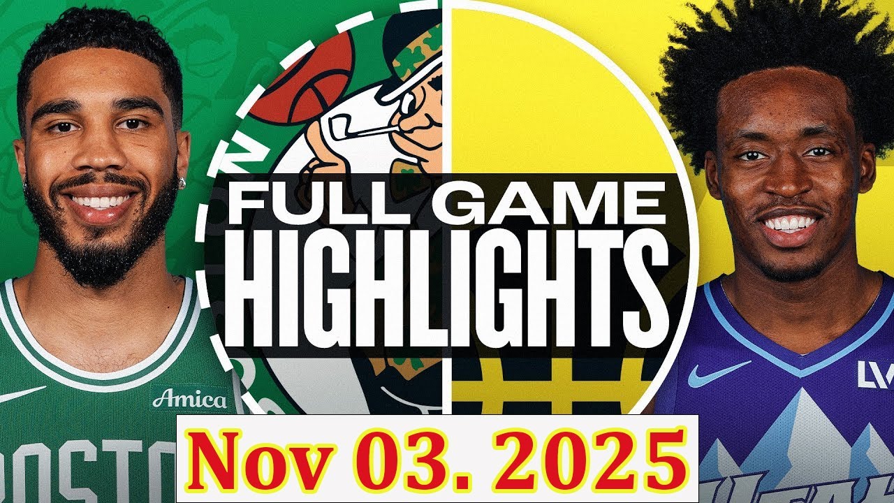 Boston Celtics vs Utah Jazz FULLGAME Qtr Nov 03. 2025 Highlights | NBA highlight