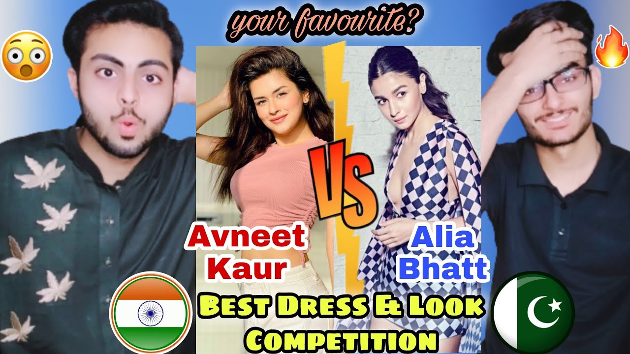 PAKISTANI REACTION ON ALIA BHATT & AVNEET KAUR SAME DRESS & LOOK COMPETITION | WHO WORE IT BETTER?