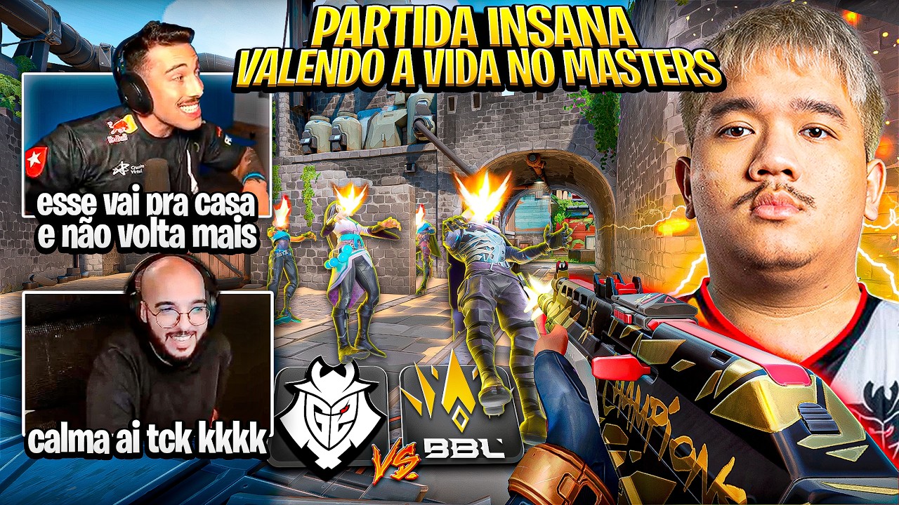A &Uacute;LTIMA CHANCE DA G2 NO MASTERS! SACY E TCK TORCERAM MUITO! G2 vs BBL (melhores momentos)