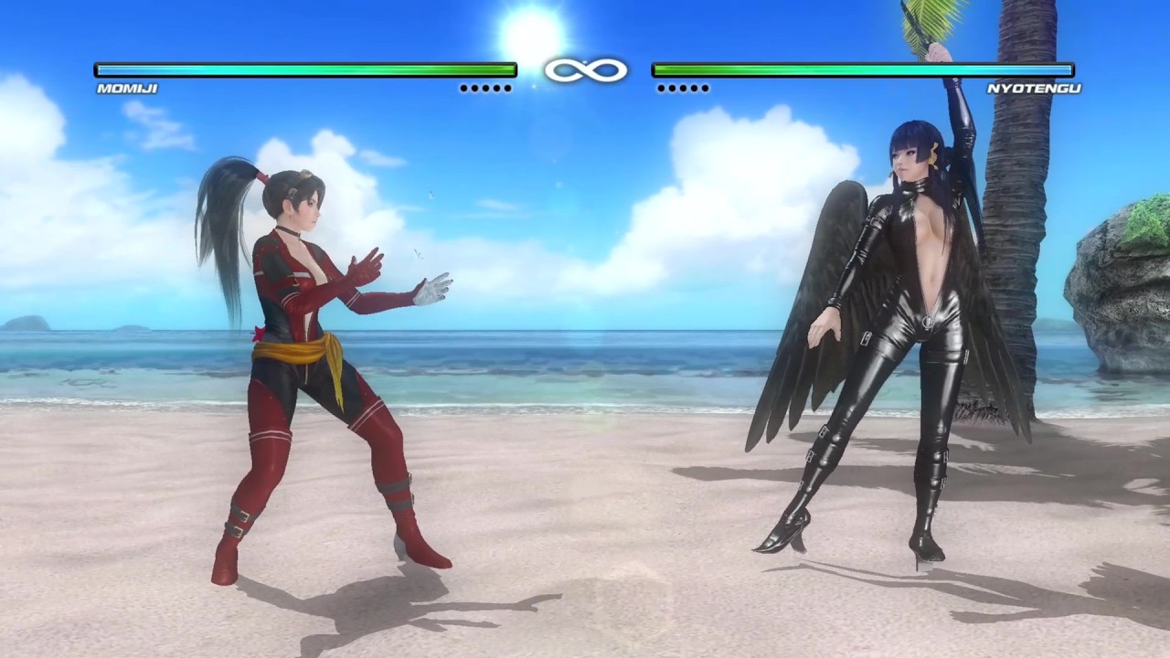 DEAD OR ALIVE 5 - Momiji VS Nyotengu