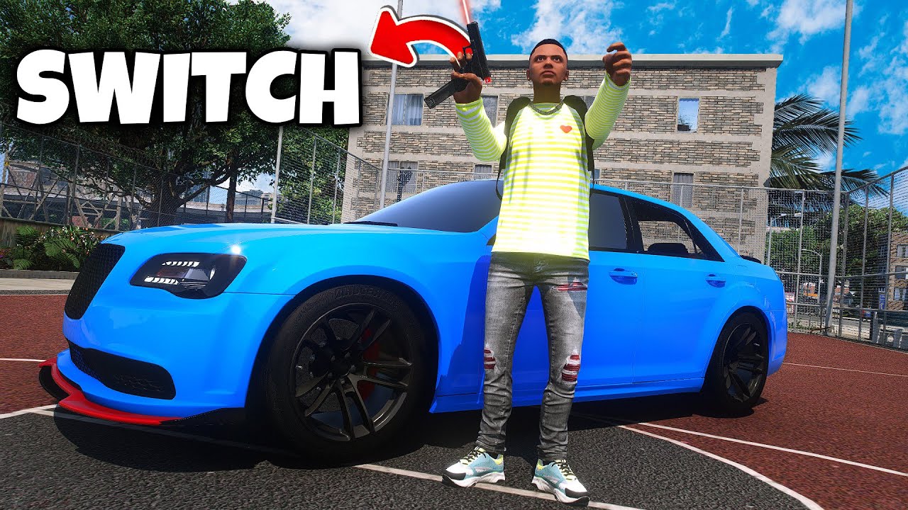 В меня выстрелили, и я МГНОВЕННО СКОЛЬЗНУЛСЯ с помощью GLOCK SWITCH в GTA 5 RP.