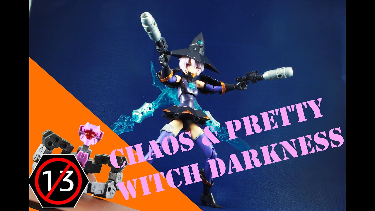 Stop-motion Model Review 004 - Megami Device 08.1: Chaos & Pretty Witch Darkness