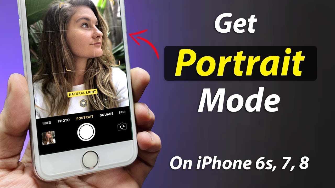 Get Portrait Mode on iPhone 6, 6s, 7, 8 || Install Portrait Mode on Any iPhone