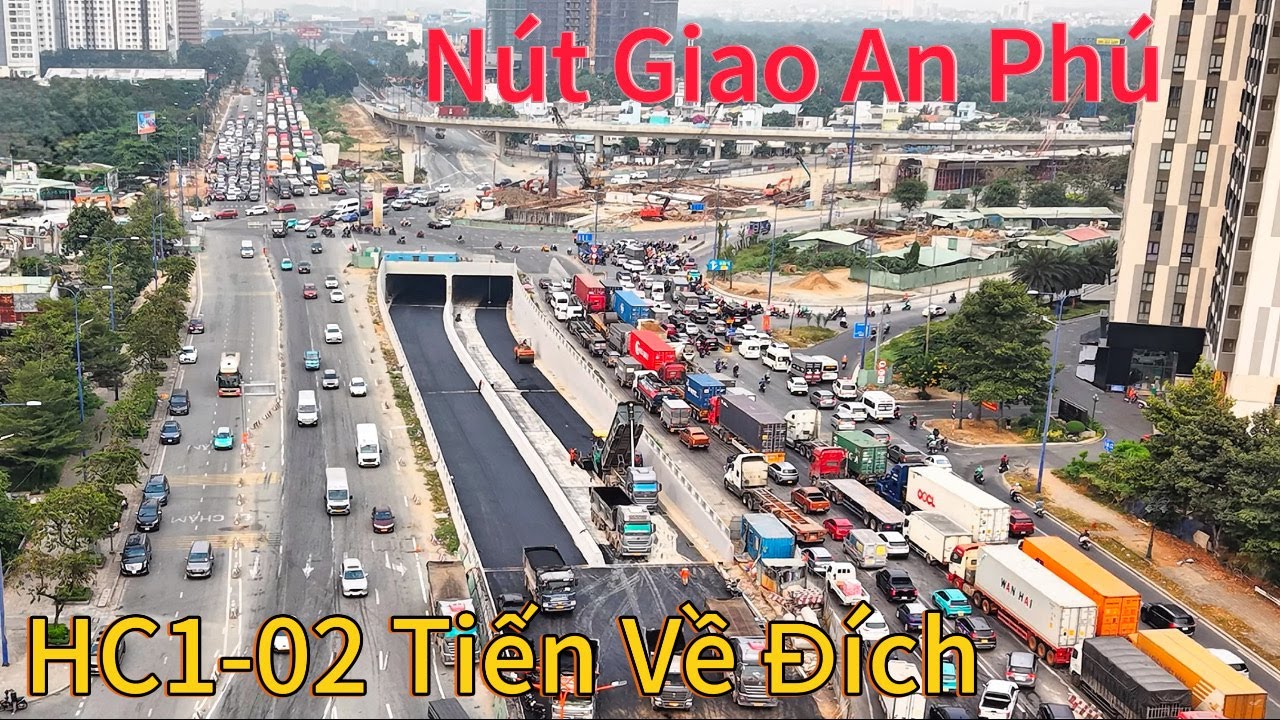 Nút Giao An Phú Hầm Chui HC1-02 Tiến Về Đích