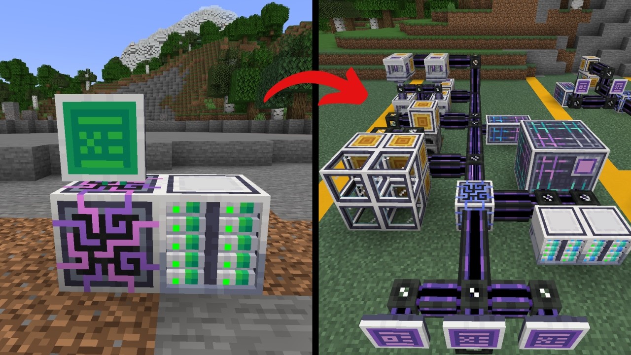 Applied Energistics 2 Automated Crafting Setup | Step by Step Tutorial