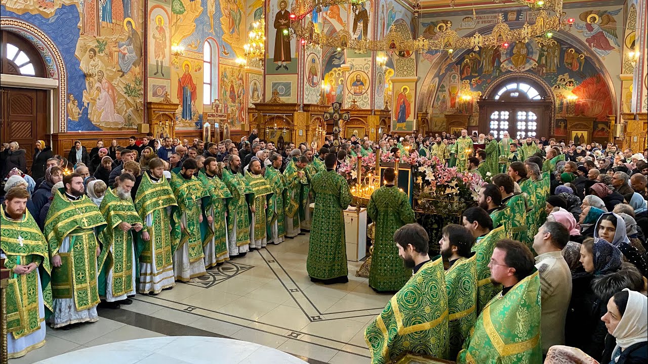 Праздник преподобного Кукши Одесского в Свято-Успенском мужском монастыре