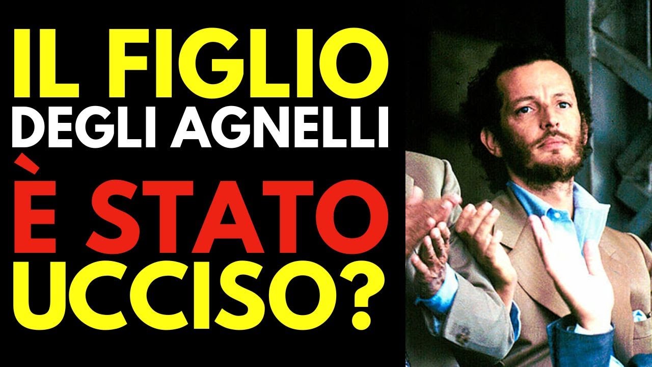 Il figlio degli Agnelli si &egrave; SUICIDATO o &egrave; stato UCCISO &mdash; Edoardo &egrave; stato trovato sotto un ponte!