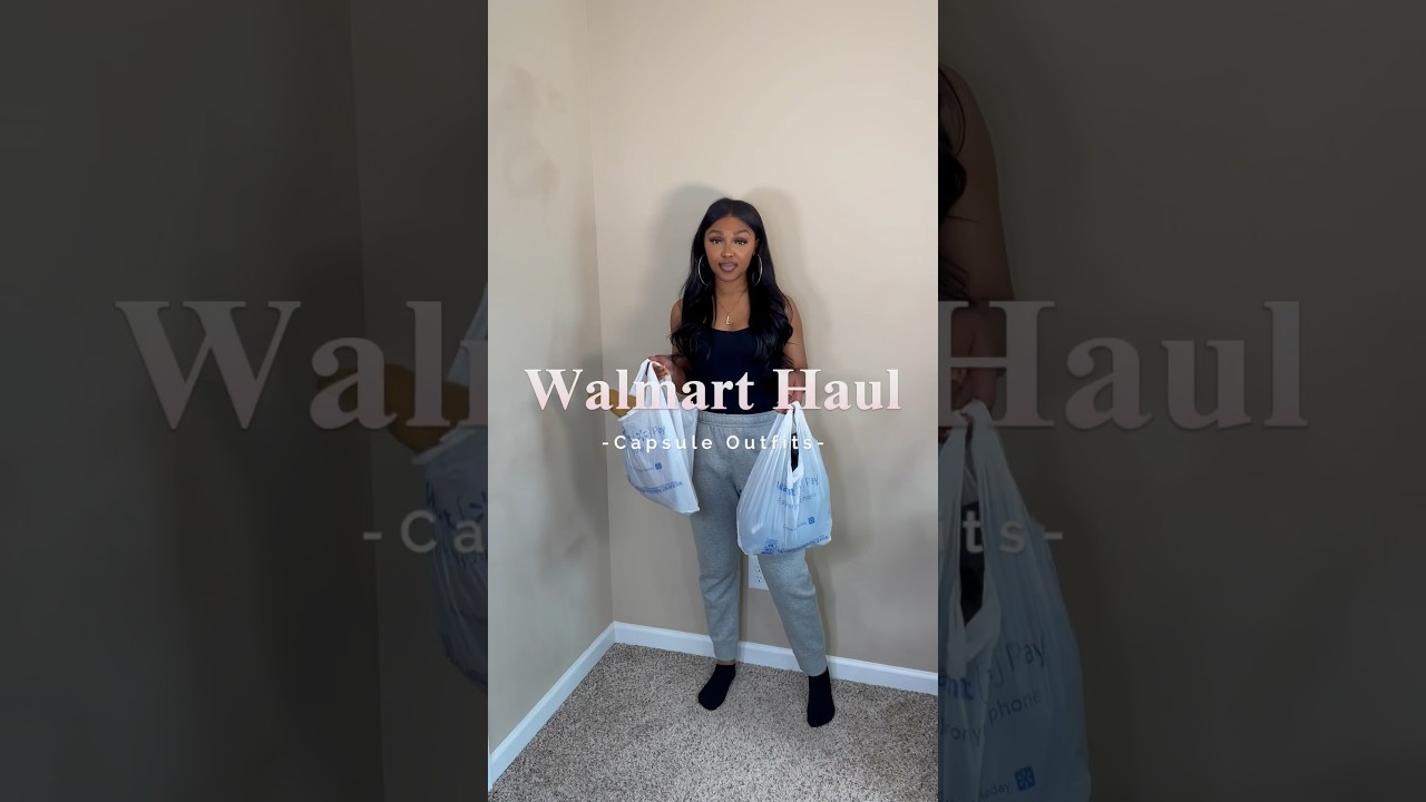 Walmart Fall Haul Try on 2023 | Capsule Outfits