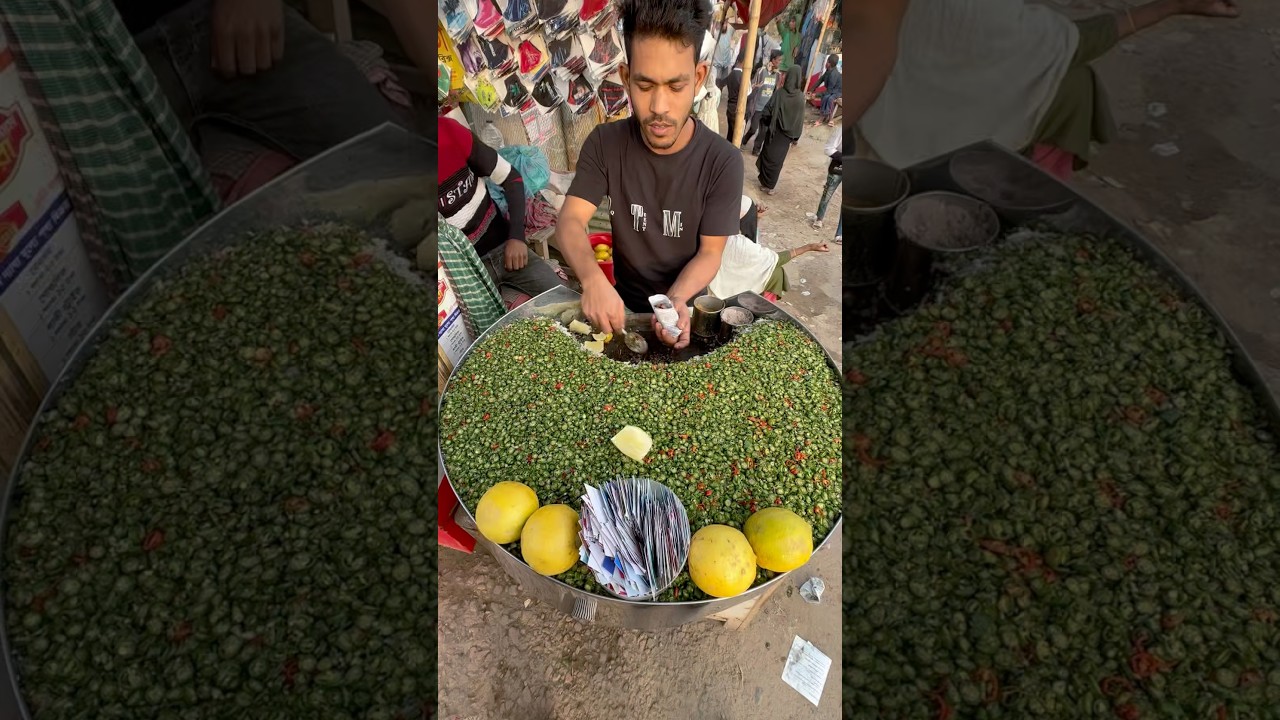 Most Spicy Green Chilli Chaat