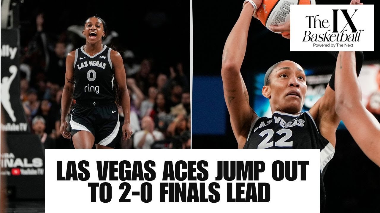The IX Basketball at WNBA Finals Game 2— A’ja Wilson, Jackie Young Power Aces vs. Low Energy Mercury