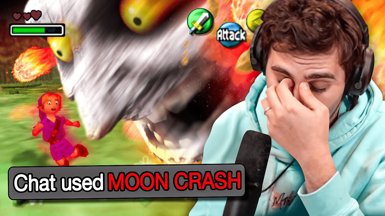 Majora’s Mask but Twitch Chat Controls Everything