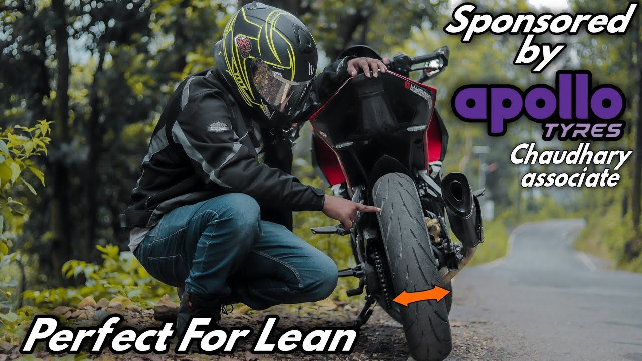 Apollo Alfa H1 for RS200 | perfect tyre for Lean AND Cornering 😍 Sponsered By Apollo