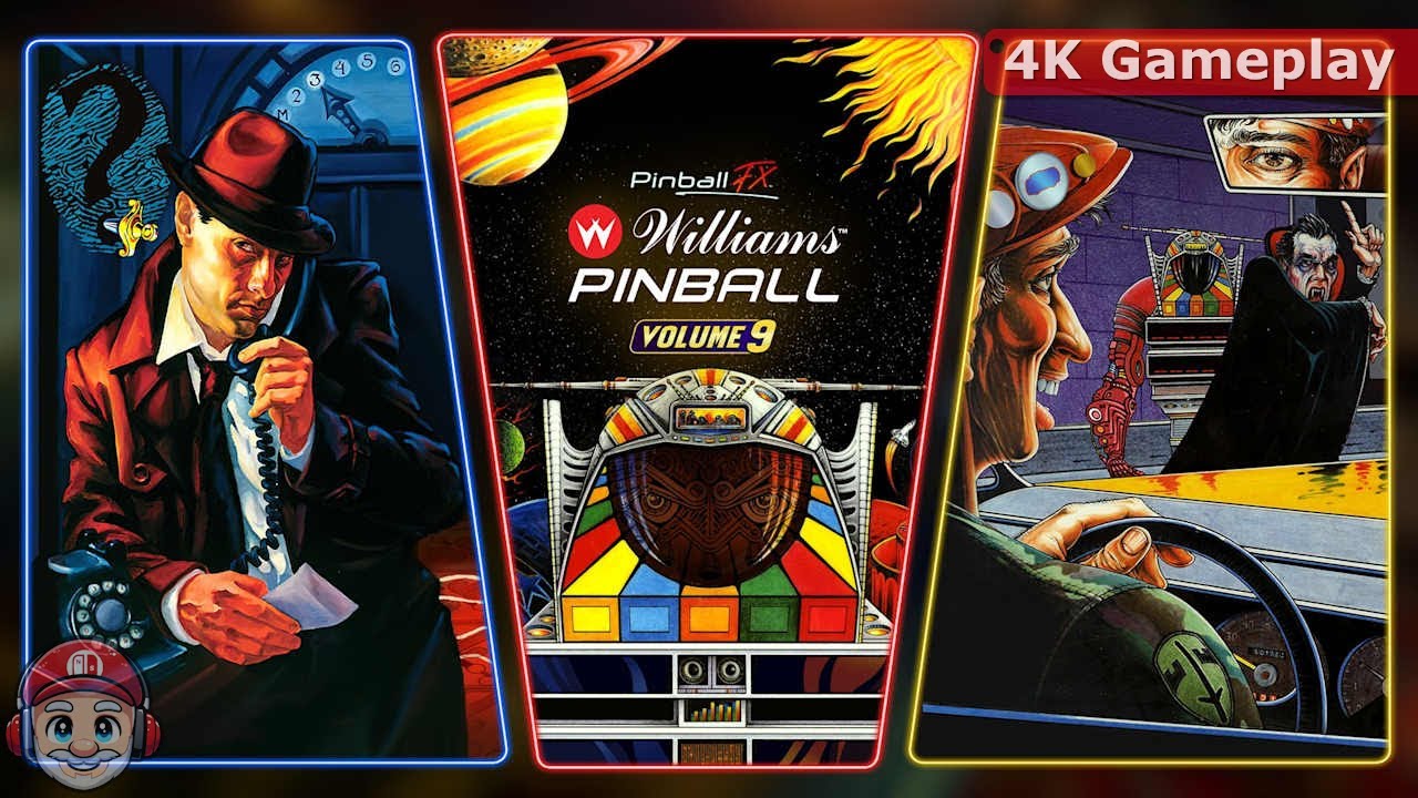 Pinball FX - Williams Pinball Volume 9 4K Gameplay on Nintendo Switch 2