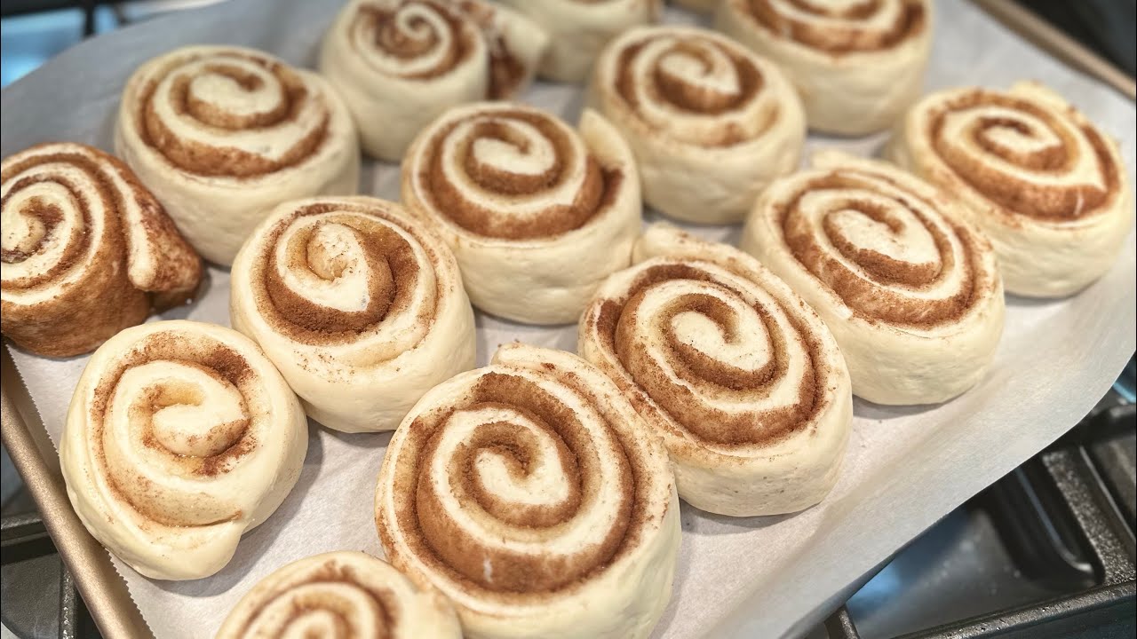 Cinnamon Rolls طريقه بالتفصيل مع النصائح والاسرار كلها