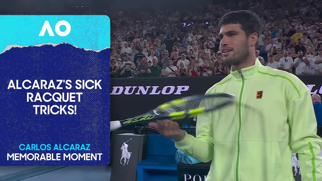 Carlos Alcaraz Has Some Tricks Up His Sleeve | Australian Open 2026
