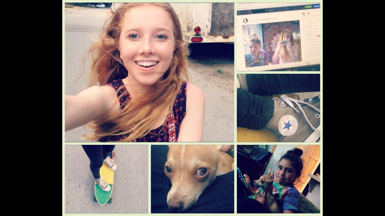 VLOG// Skate boarding, hiccups, and scaring Kanoni