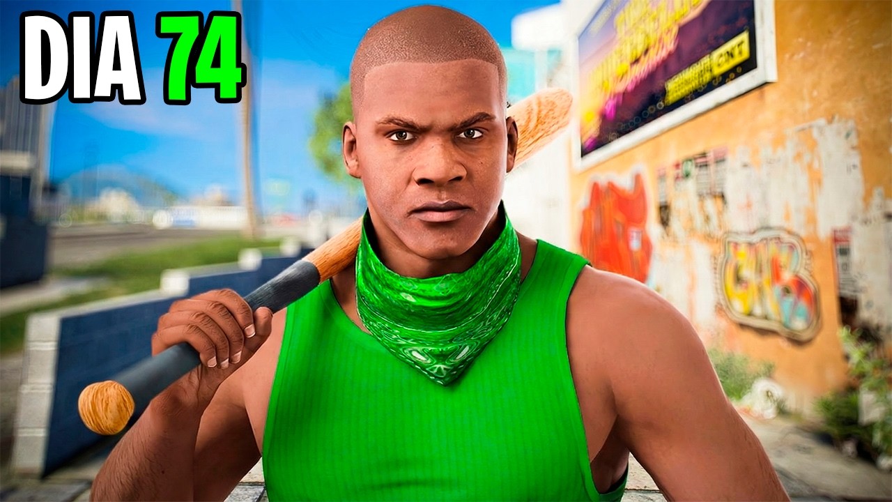 Pasé 100 Días como PANDILLERO en GTA 5 REALISTA