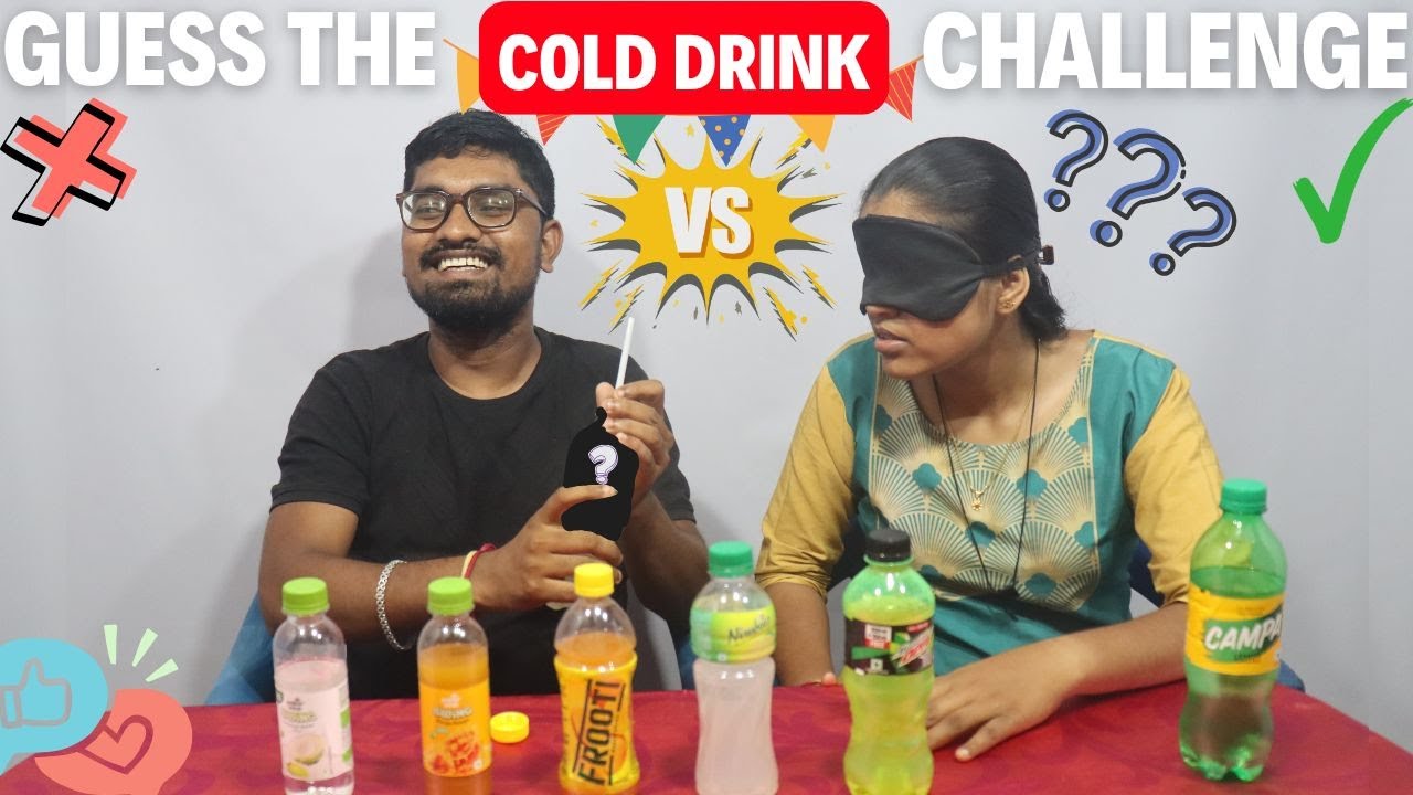 Blindfold Cold Drink Challenge With My Sister 😆🥤 | Hilarious Results!