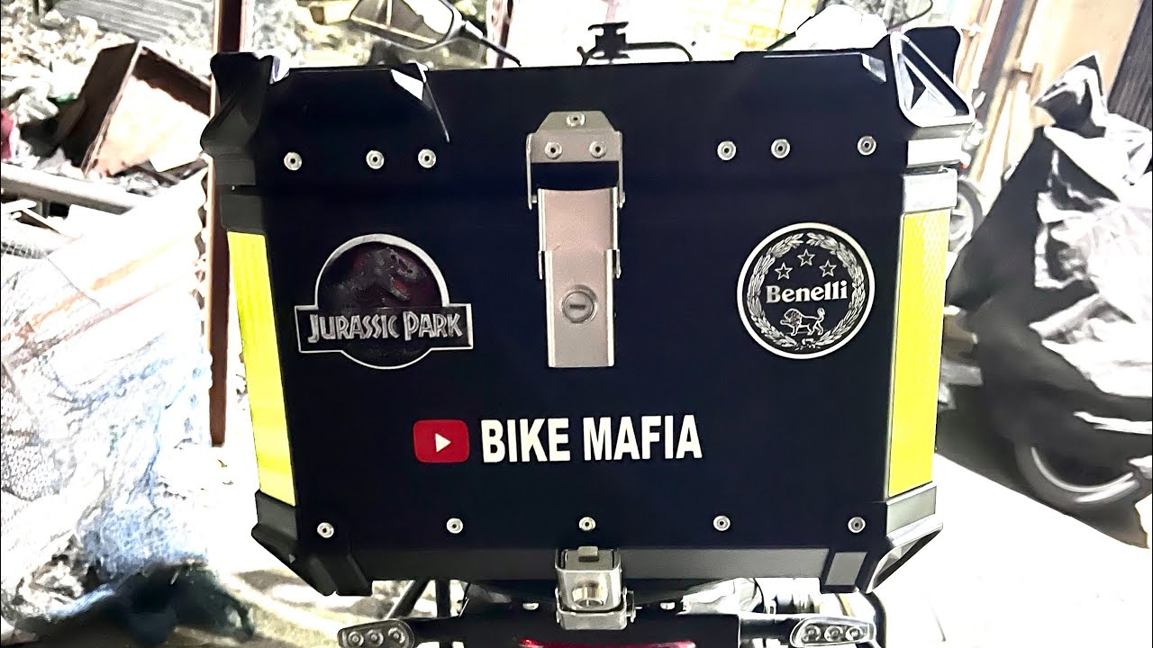 Top Box Installation on Benelli Trk 502x Limited Edition,Detail Video #benelli #topbox #installation