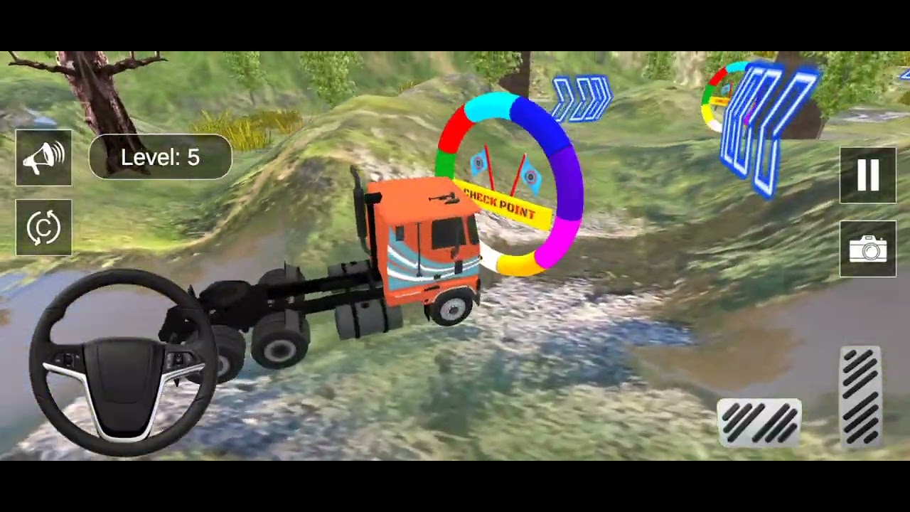 Track wala game video 2025 🚚🚛🌾 #track #cartooncharacter #tractorvideo #youtubeshorts #jcb #jcbvideo 