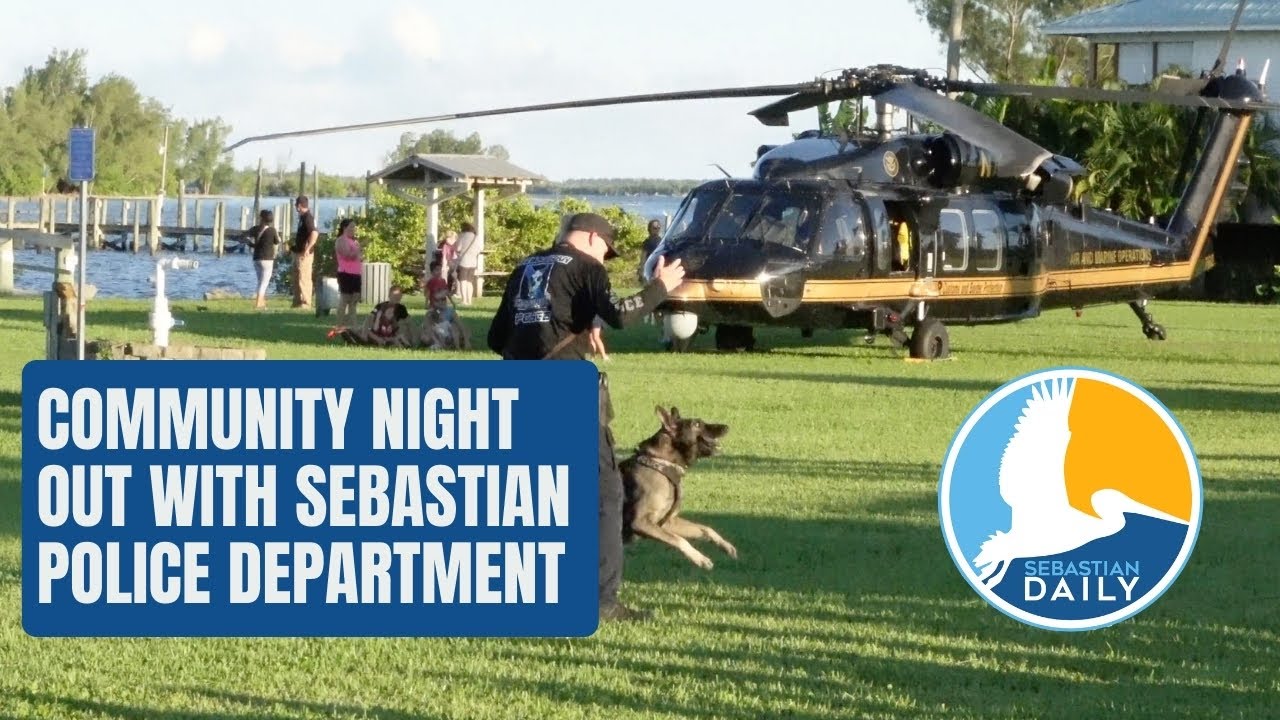 Community Night Out with Sebastian Police Department