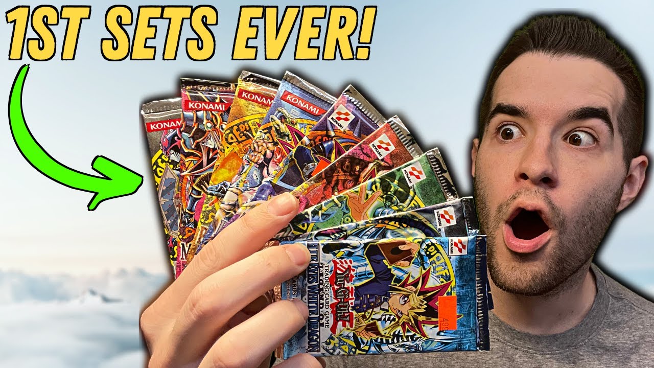 Opening The First Yugioh Sets Ever Made!