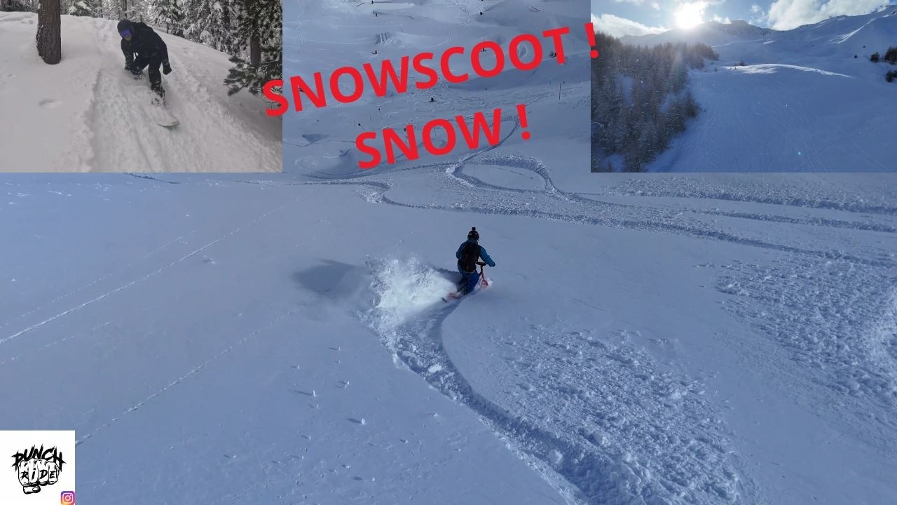SNOWSCOOT SNOW 2026 4K Poudreuse 2 !