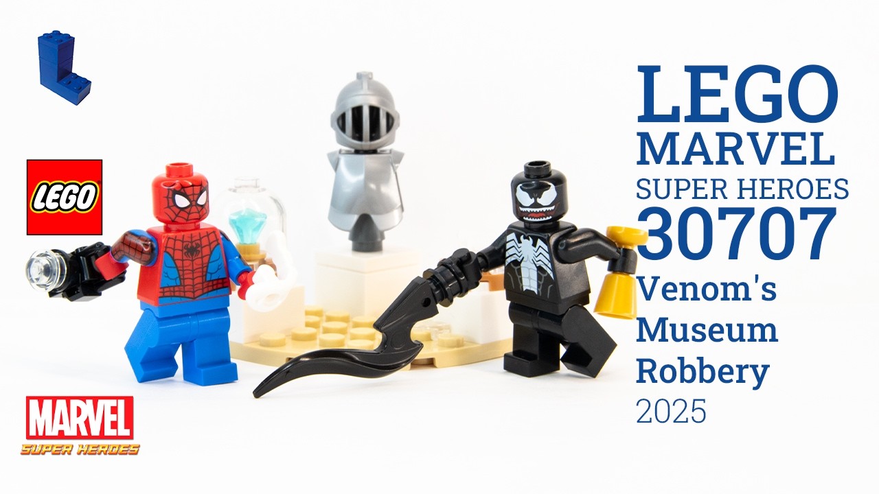 LEGO - MARVEL SUPER HEROES - Spider-Man - Venom's Museum Robbery - 30707 - 2025