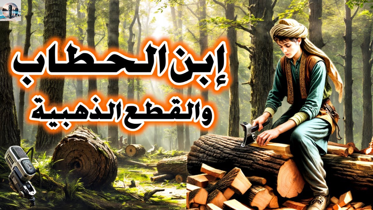 قصة إبن الحطاب، وقصة أخرى من القصص الخيالية المعبرة قبل النوم، ضع السماعات واستمع