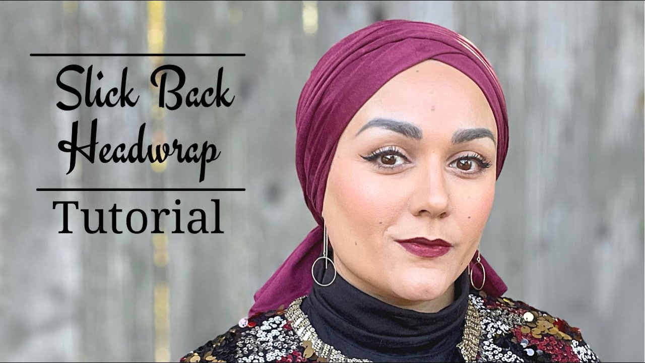 Slick-Back Headwrap Tichel Tutorial Easy Beginners