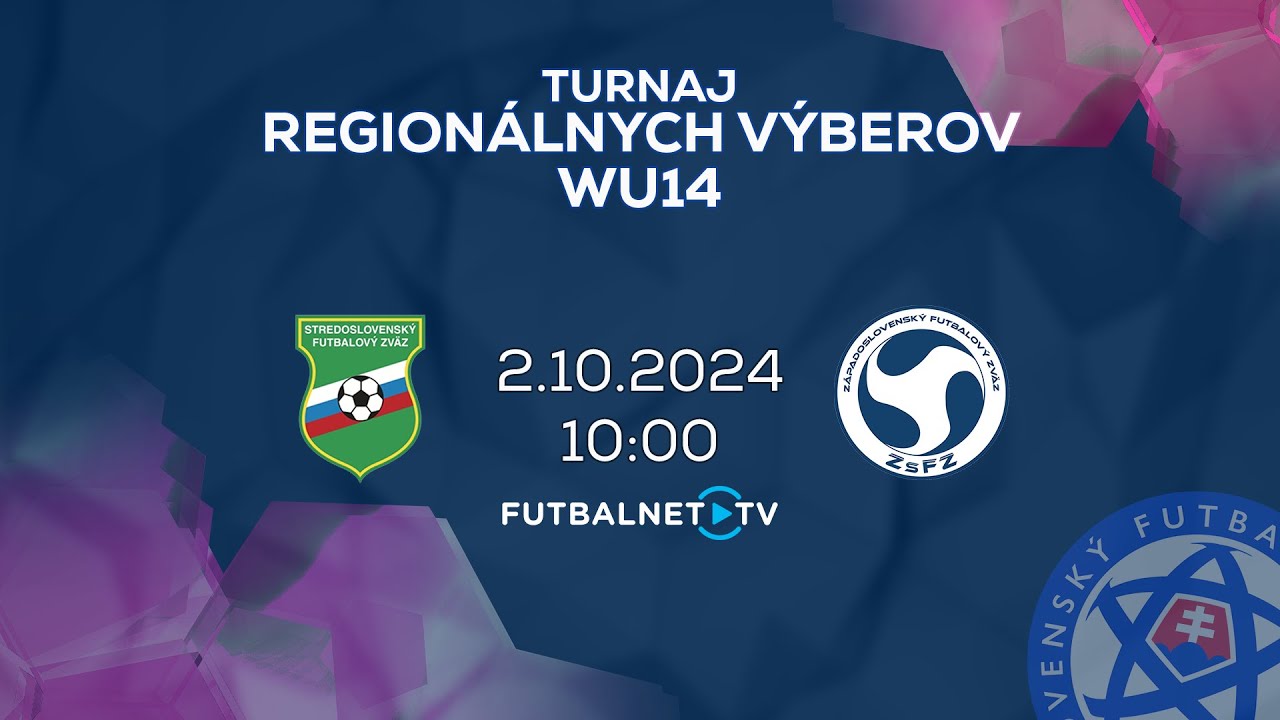 Turnaj Regionálnych Výberov WU14 (Október 2024): SsFZ - ZsFZ