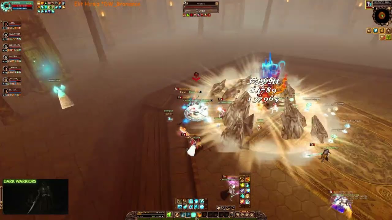 DarkWarriorS, Venefica'nın lanetini ortadan kaldırıyor. #silkroadonline #silkroadonlinetürkiye