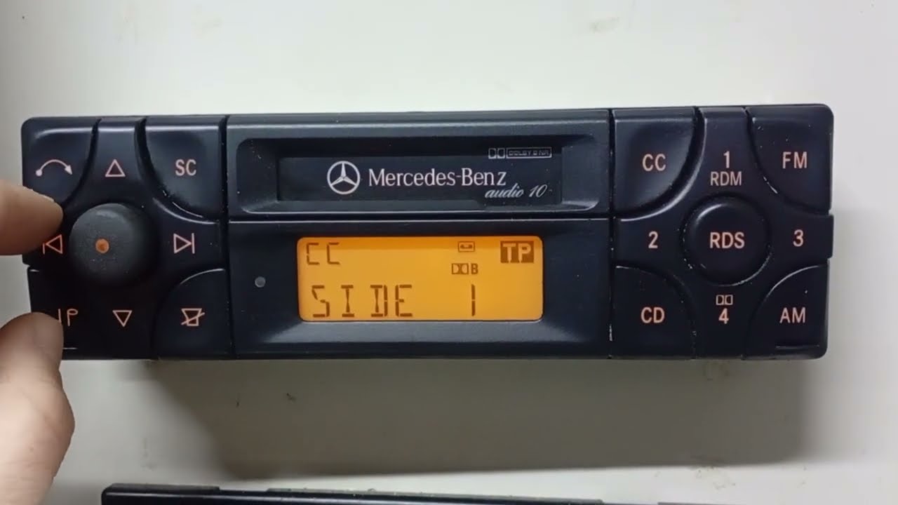 Mercedes Audio 10 kaseta BE 3100 Radio Samochodowe Prezentacja Car Audio Test 