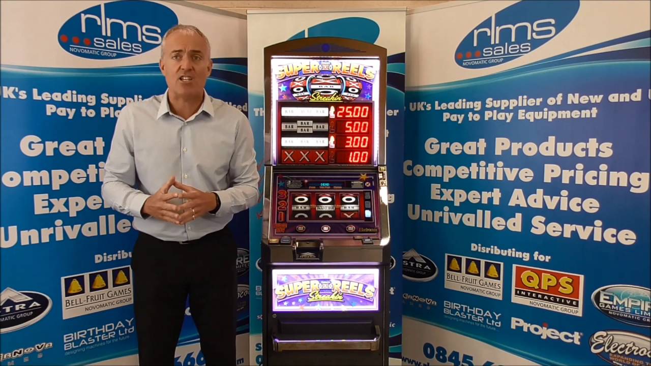 Super OXO Reels Streakin from Electrocoin Demonstrated by Tony Glanville of RLMS Sales