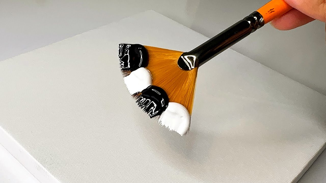 Paint with ONLY 2 COLORS with GREATE EASE / Acrylic Painting for Beginners