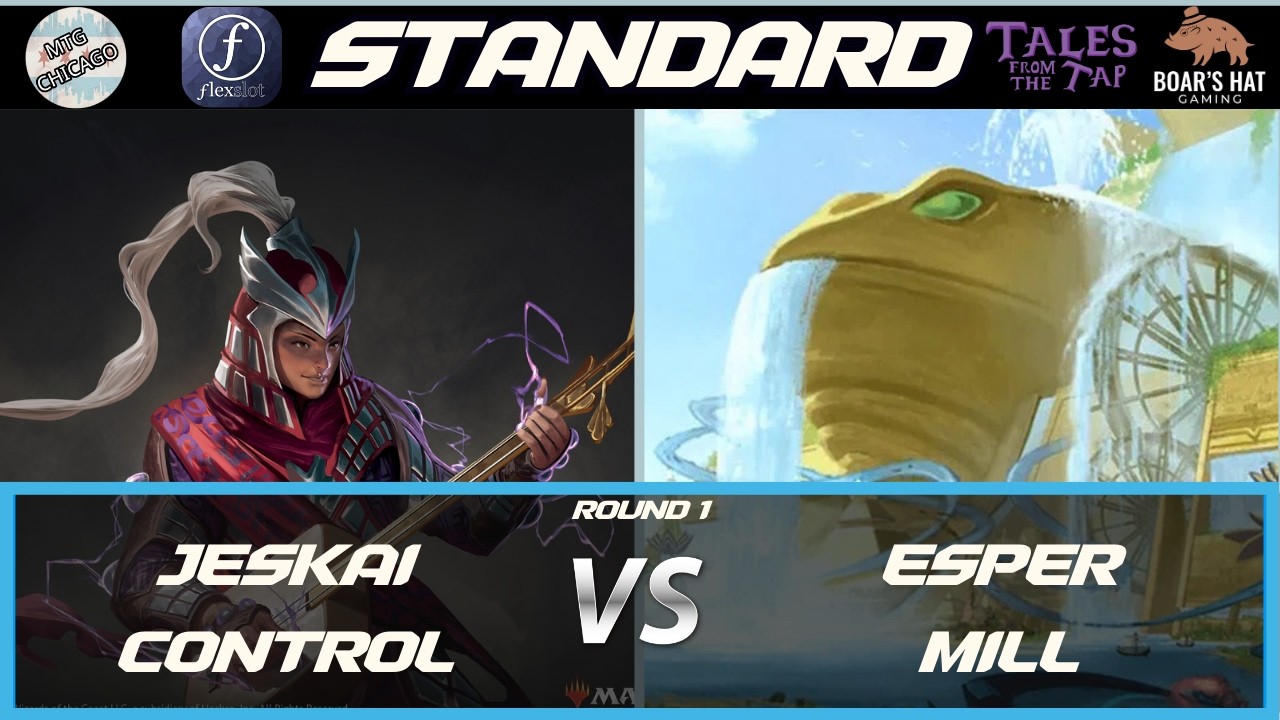 Jeskai Control VS Esper Mill   [MTG Standard Round 1]