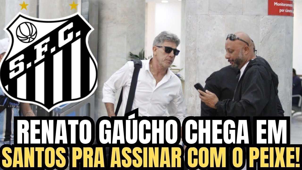 🚨PLANTÃO URGENTE É OFICIAL VOJVODA CAIU E RENATO GAUCHO CHEGA PRA ASSUMIR O PEIXÃO!