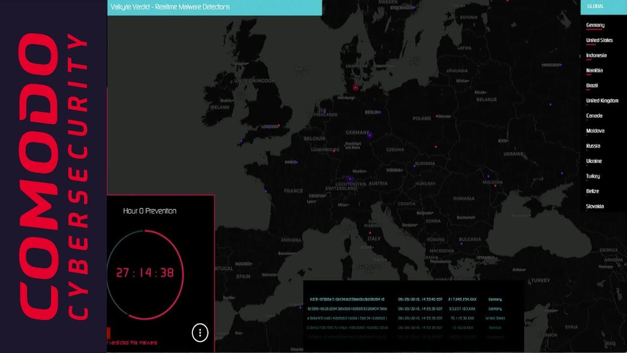 World Map of Malware The Geography of Hostile Code