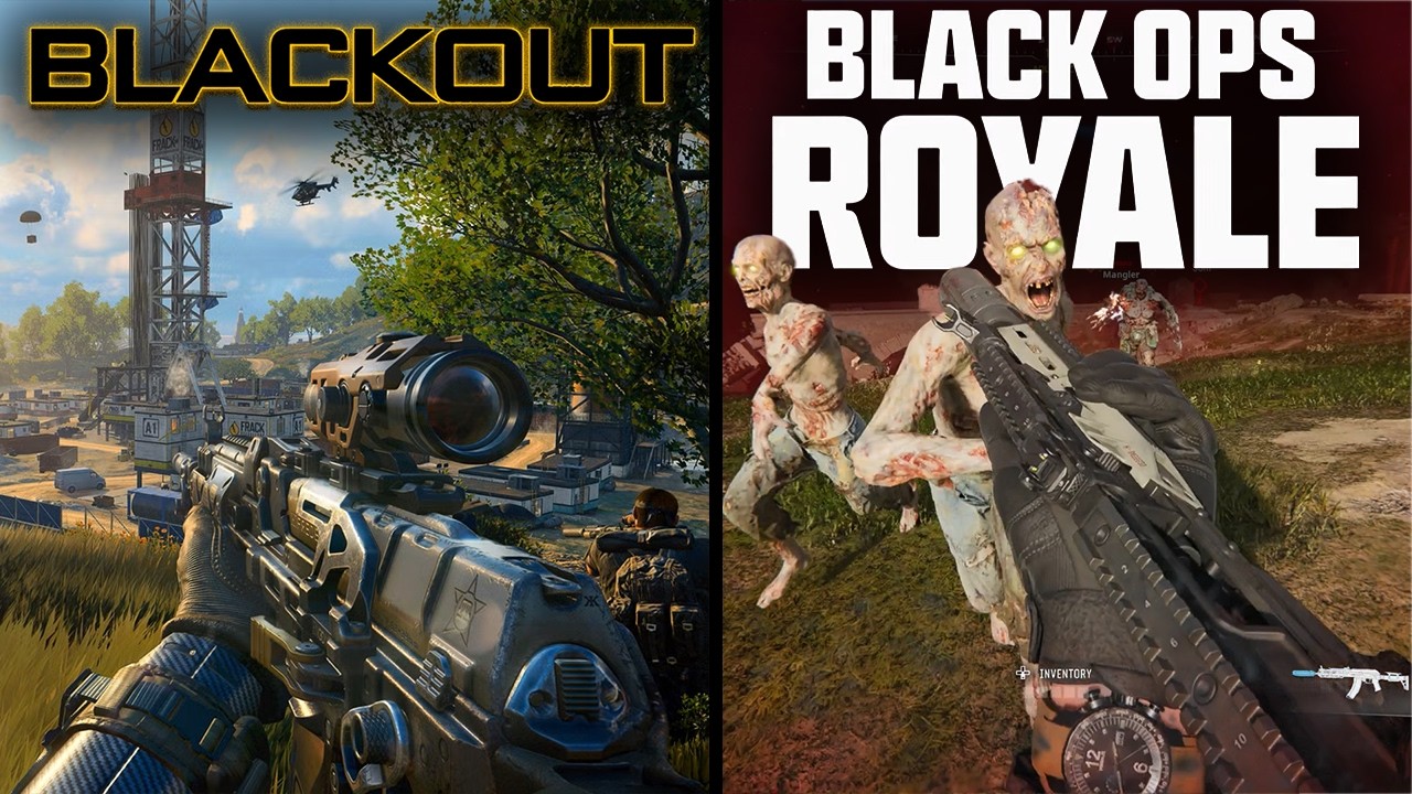 Blackout VS Black Ops Royale...