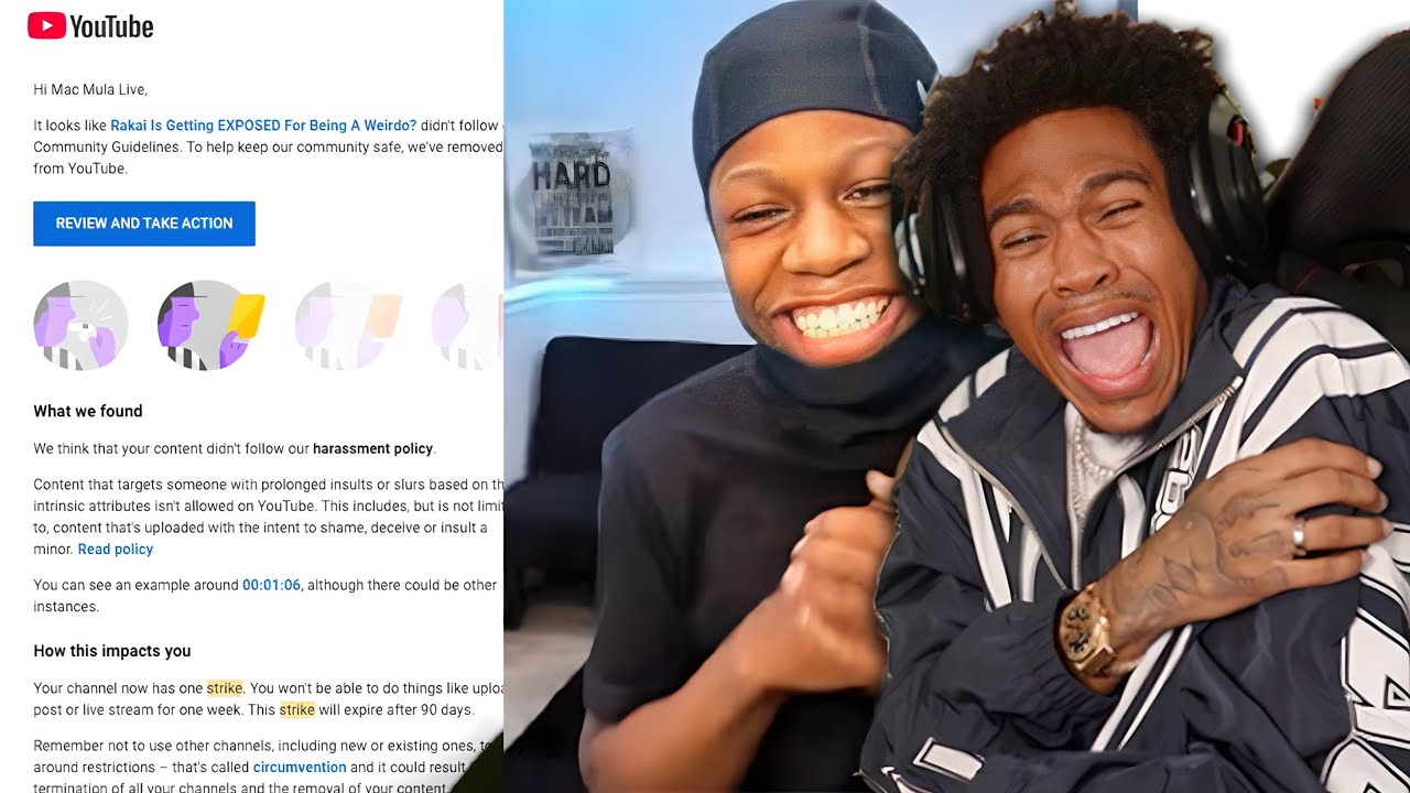 Rakai Tried To Take My Channel For Making Video About Him