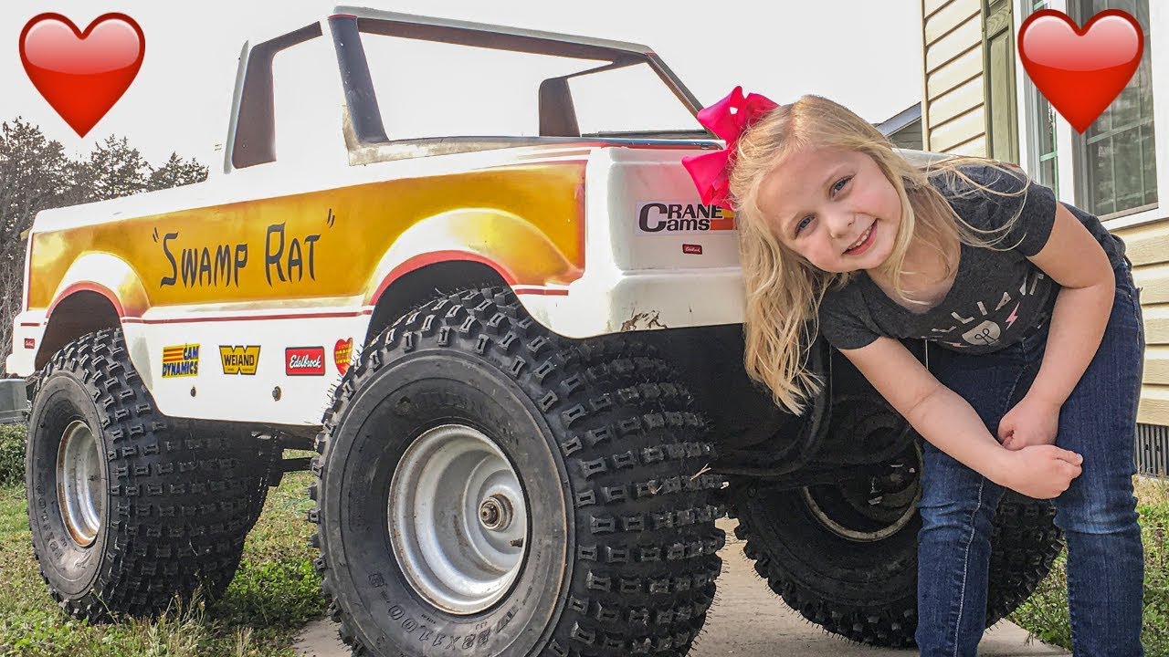 1980's Monster Truck Go Kart - DADDY DAUGHTER Project