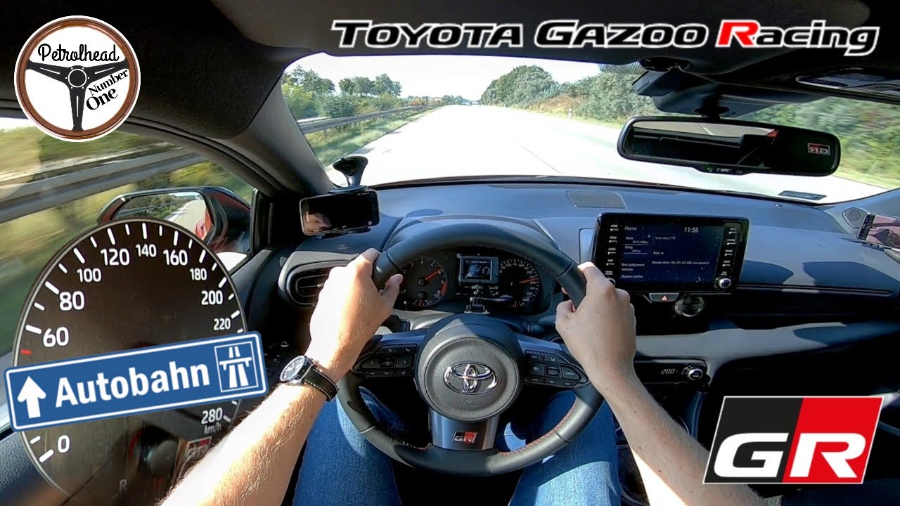 2021 GR Yaris | V-max. Pr&oacute;ba autostradowa.