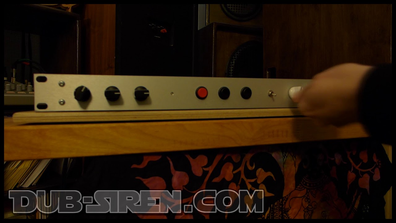 NJD Dub Siren & Analog Delay Rack Unit [TJD-1000]