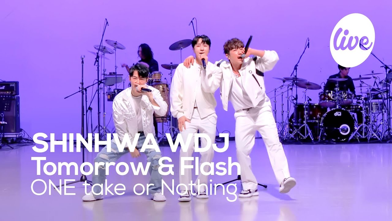 [4K] SHINHWA WDJ - “Tomorrow & Flash” Band LIVE Concert [it's Live] шоу живой музыки